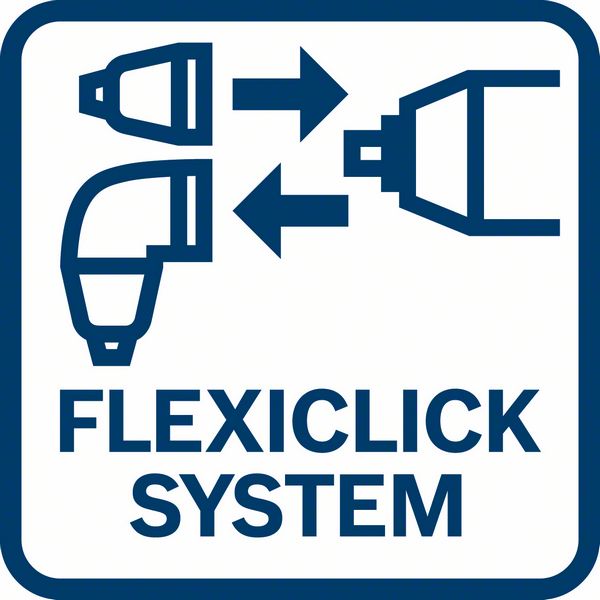 FlexiClick-Aufsatz GFA 12-X, 1/4-Sechskant-Bithalteraufsatz