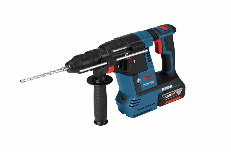 Akku-Bohrhammer mit SDS plus GBH 18V-26F, L-BOXX 136, 2 x Akku ProCORE18V 8.0Ah