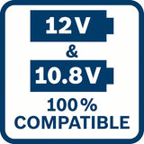 Akku-Rotationswerkzeug GRO 12V-35, mit 2 x 2.0 Ah Li-Ion Akku, L-BOXX