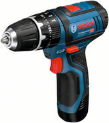 Cordless impact drill GSB 12V-15, with 1 x 4.0 Ah, 1 x 2.0 Ah Li-Ion battery