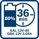 Akkupack GBA 12 Volt, 3.0 Ah