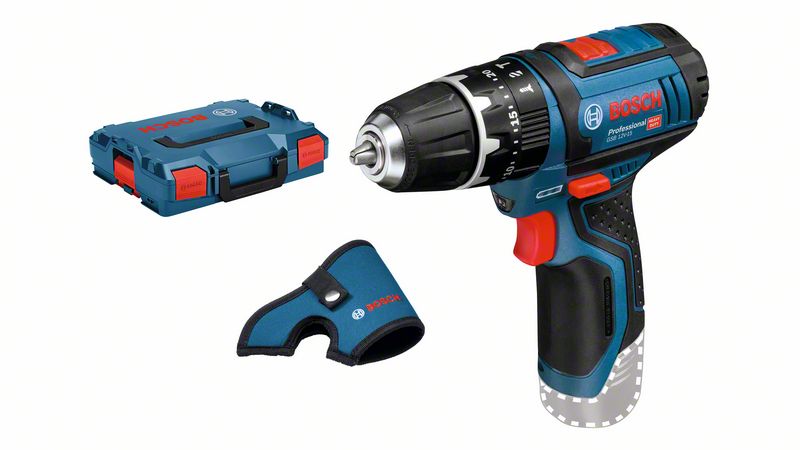 GSB 12V-15 cordless impact drill, solo version, L-BOXX