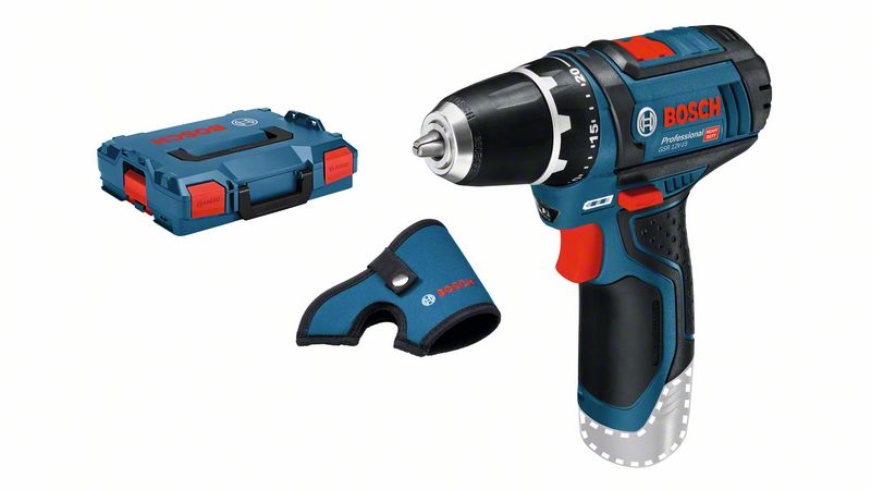 GSR 12V-15 cordless drill driver, solo version, L-BOXX