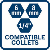 Akku-Kantenfräse GKF 12V-8, mit 2 x 3.0 Ah Li-Ion Akku, L-BOXX