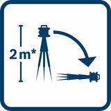 Rotationslaser GRL 600 CHV, mit Akku und Schnellladegerät