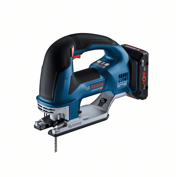 Akku-Stichsäge GST 18V-155 BC, 2 Akku Akku ProCORE18V 4.0Ah, Ladegerät und L-BOXX