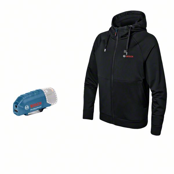 Produktbild von BOSCH Beheizbarer Hoodie GHH 12+18V XA XL, solo 06188000ET 4059952580920