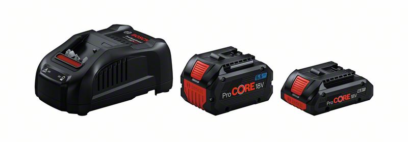 Starter-Set 1x ProCORE18V 4.0Ah + 1 x ProCORE18V 5.5Ah + GAL 1880 CV