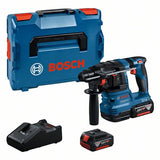 Akku-Bohrhammer mit SDS plus GBH 18V-22, 2 x Akku GBA 18V 4.0Ah, L-BOXX