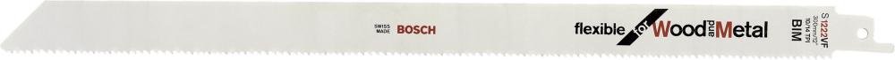 Produktbild von BOSCH Säbelsägeblatt S 1222 VF VE à 5 Stück Flexible f Wood and Metal 2608656022 3165140093583