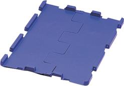 Produktbild von LA-KA-PE Klappdeckel blau für VTK/D300K blau B300xT200 mm VE 4 Stück 4332163395690 4031022044549