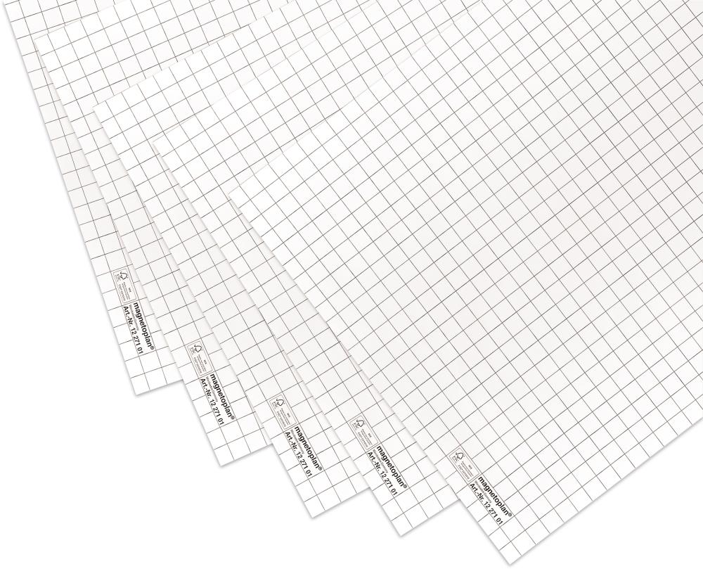 Produktbild von Magnetoplan Flipchartpapier 70 G 5 Block à 20 Blatt 1227101 4013695002484