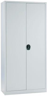 Flügeltürenschrank FORMAT4 Böden, 50kg Traglast B935xT400xH1950mm RAL 7035