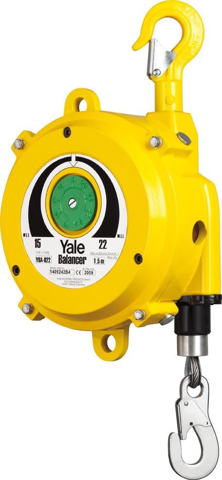 Produktbild von Yale Balancer YBF Traglast 1,0-2,0 kg Seilauszug 1,0 m N08300002 4025092485661
