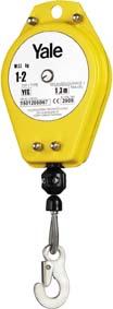 Produktbild von Yale Federzug YFS Traglast 1,5-3,0 kg Seilauszug 1,5 m N08300048 4025092514521