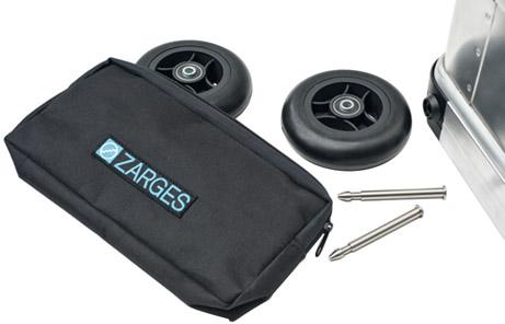 Produktbild von ZARGES Rollen Set 125 mm für K 424 XC alle Größen 41818 4003866418183