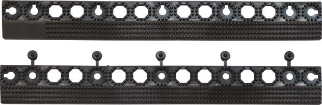 Produktbild von Ecogrip Leiste männlich Yoga GRIP Ultra schwarz B500xT60 mm 15020M 4260061897070