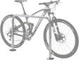 Produktbild von WSM Fahrrad-Anlehnbügel TRUST L 750mm zum einbetonieren VE 3 105500081 4250366513157