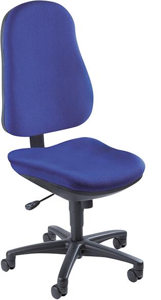 Drehstuhl Support Synchro royalblau