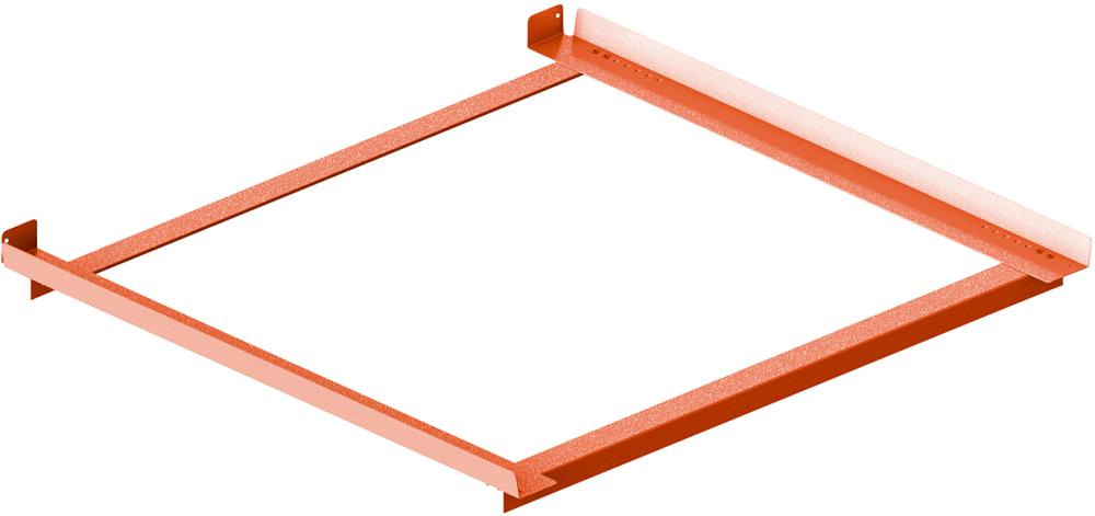 Produktbild von META Winkelauflage RAL 2001 für Regaltiefe 1100 mm Tragkraft 250kg pro Paar Multipal 20088341 4026212221992