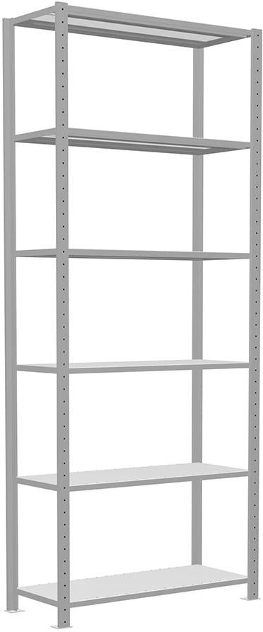 Produktbild von Schulte Steckregal B1000xT400xH2500 mm Grundfeld 6 Böden verzinkt Fachlast 150kg 32641 4004514203731