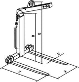 Krangabel TKG VHS Traglast 1500 kg Gewichtsausgleich automatisch