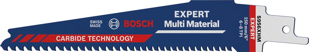 Säbelsägeblatt EXPERT S 956 XHM Bosch VE à 10 Stück Multi Material, Sägeblatt, Säbelsäge - 12989