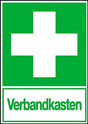 Produktbild von SafetyMarking Hinweisschild Folie B200xH300 mm Verbandkasten lang nachleuchtend 4367009560 4044589054524