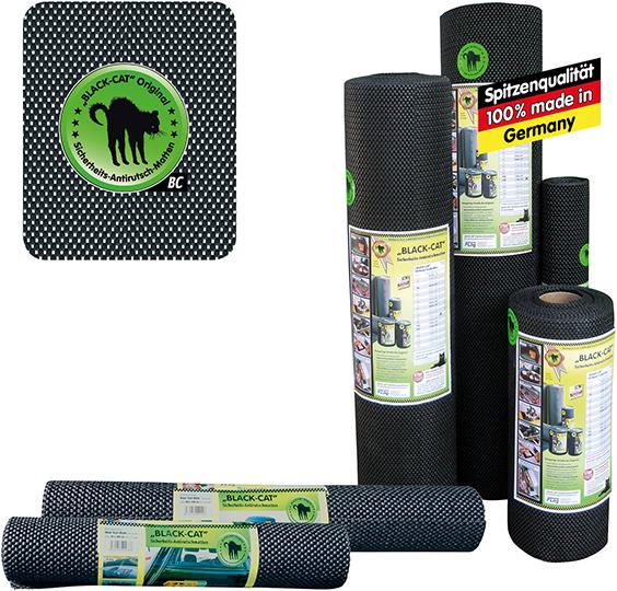 Antirutsch-Matte Rollenware 20cmx10m BLACK CAT