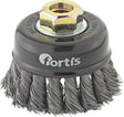 Produktbild von FORTIS Topfzopfbürste Stahldraht 100x0,5 mm 49807129 4317784780957