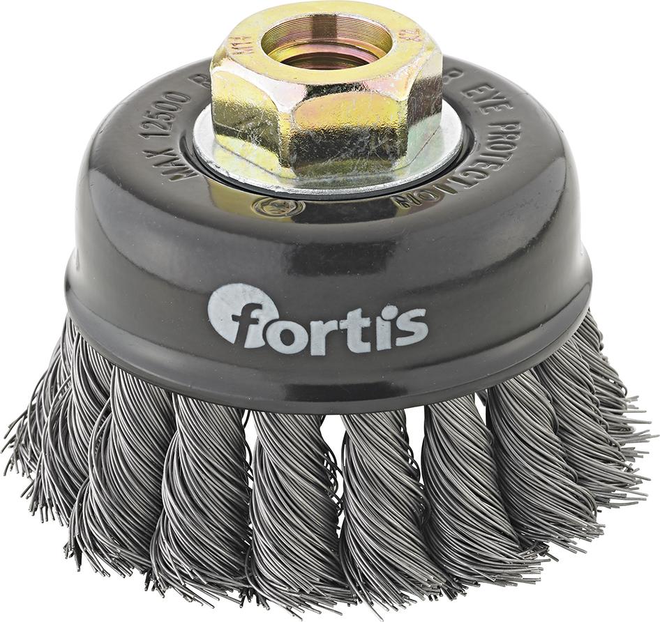 Produktbild von FORTIS Topfzopfbürste Stahldraht 120x0,5 mm 49807132 4317784780940