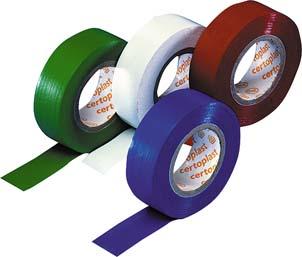 Produktbild von certoplast Standardisolierband 19 mm/25m schwarz (8 Rollen) 60100116 4022742001431