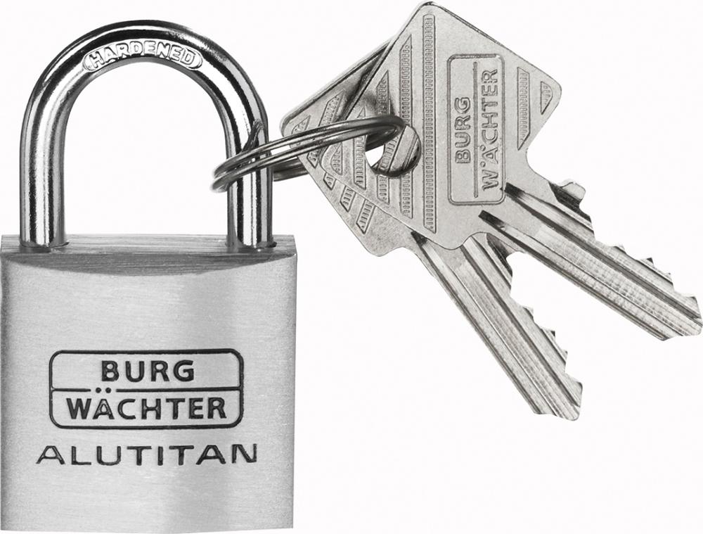 Produktbild von BURG WÄCHTER Alutitan-Hangschloss 770 50 36100 4003482361009