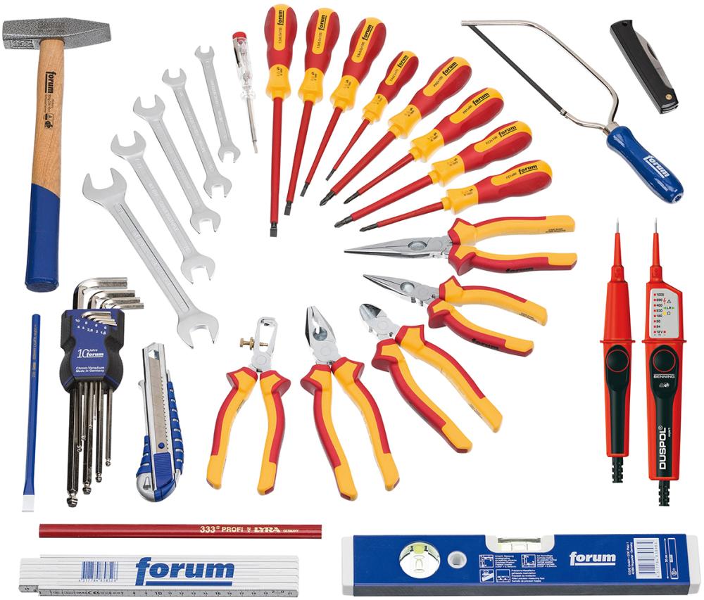 Elektriker-Werkzeugsatz 39-teilig in L-Boxx