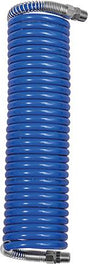 Produktbild von RIEGLER Spiralschlauch PA blau Verschraubung+Knickschutz AG R1/4" 8x6mm 5m 158115 4047322632676