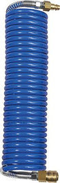 Produktbild von RIEGLER Spiralschlauch PA blau Kupplung und Stecker NW7,2 12x9mm 5m 158135 4047322632874