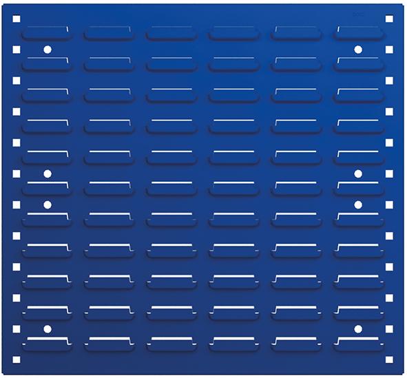 Schlitzplatte B495xH457 mm enzianblau RAL 5010