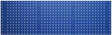 Produktbild von Bott Lochplatte B1486xH457 mm enzianblau RAL 5010 4367024000 4049751143754