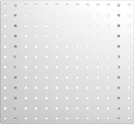 Lochplatte B495xH457 mm lichtgrau RAL 7035