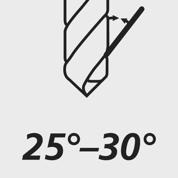 Spiralbohrer HSS DIN338N 11,1mm 118G Typ N 4xD A00211.1 TiN Tip (5 Stück)