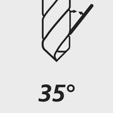Spiralbohrer D338TI geschliffen 7,1mm HSSE