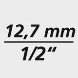 Schraubendrehereinsatz 1/2" Innen-6-kant 10x60mm