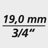 Steckschlüssel-Garnitur 3/4" 55/10/6 16-teilig