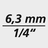 Schraubendrehereinsatz 1/4" Innen-6-kant 3x28mm