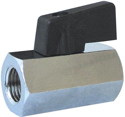 Produktbild von BEE Kugelhahn Mini BR 93500 Flügelgriff IG/IG G 1/2" PN 30 Messing 20041302015 4260008242000