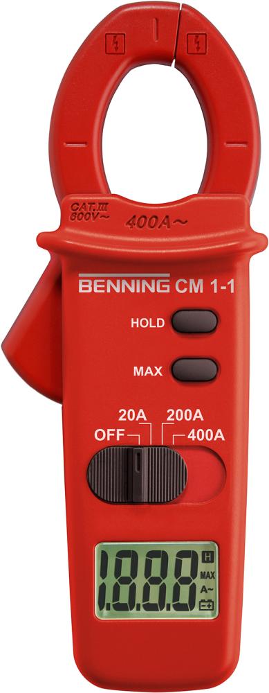 Digital-Stromzangen- Multimeter CM 1-1 Benning