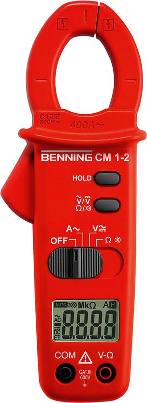 Produktbild von BENNING Digital-Stromzangen-Multimeter CM 1-2 44062 4014650440624