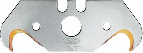 Produktbild von LUTZ BLADES Hakenklinge TiN 55,6x18,9x0,65mm Pack à 10 480590 4030884805909
