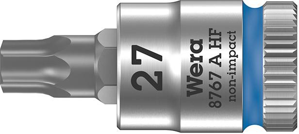 Schraubendrehereinsatz mit Haltefunktion 1/4" T27x28mm Wera