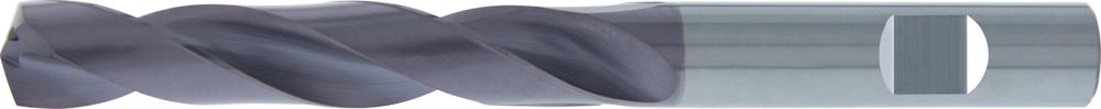 Produktbild von FORTIS Spiralbohrer VHM TiALN Typ UNI Schaft HB Innenkühlung 5xD 9,0mm 4211627305 4317784712248
